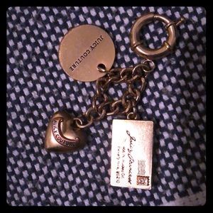 Juicy couture purse charm